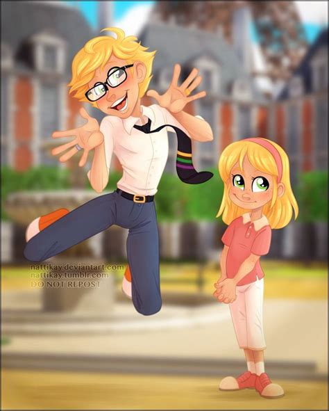 Daughter And Silly Father By Nattikay On Deviantart Miraculous Ladybug Comic Miraculous