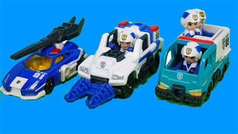 토미카 하이퍼 블루 폴리스 경찰차 장난감 3종 Tomica Hyper Blue Police Car Toys Youtube