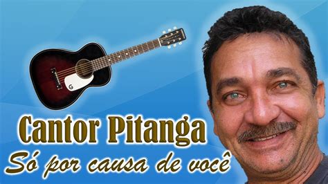 Cantor Pitanga S Por Causa De Voc Youtube