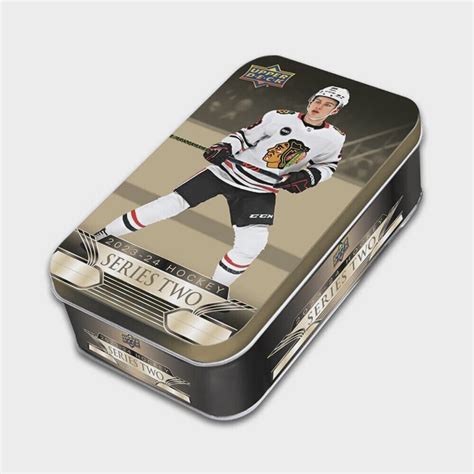 2023 24 Upper Deck Series 2 Tin Box