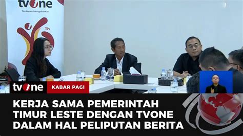 Kuasa Usaha Ad Interim Kedubes Timor Leste Berkunjung Ke Tvone Kabar