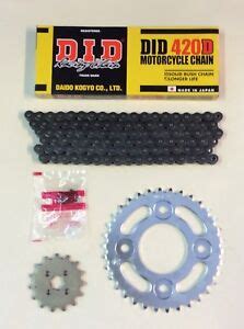 DID Heavy Duty Drive Chain And JT Sprocket Kit For Honda Z125 Monkey