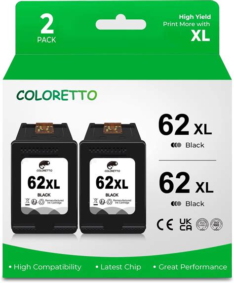 Coloretto Xl Cartouches D Encre Remanufactur Es Pour Hp Xl Pour Hp