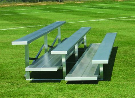 Aluminum Outdoor Bleachers - Centaur Products