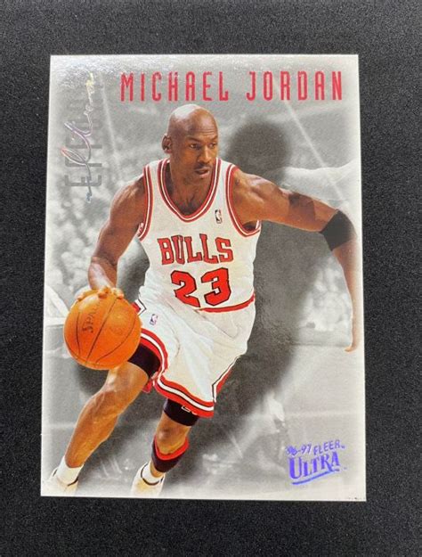 Fleer Ultra Ultra Effort Michael Jordan Nba Card