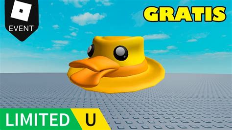 LIMITED CONSIGUE La FEDORA DE PATO GRATIS En ROBLOX YouTube