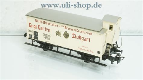 Märklin 4677 H0 Bierwagen Englischer Garten Stuttgart Bremserhaus