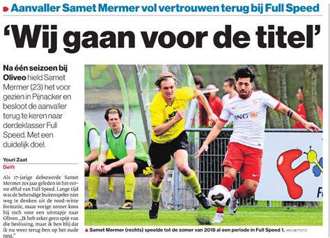 de krant van vandaag dsv full speed