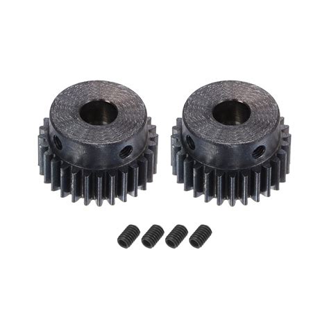 Sourcing Map Mod T Pinion Gear Mm Bore Hardened Steel Motor Rack