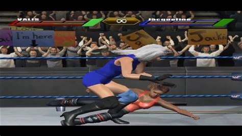 WrestleMania X8 NINTENDO GAMECUBE Valis Vs Jacqueline Hardcore YouTube