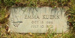 Emma Schmutzer Kuehn M Morial Find A Grave