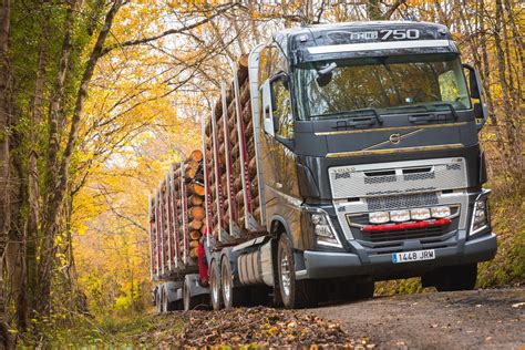 Los Volvo FH16 Para El Transporte De Madera En El Pirineo SoloCamion Es