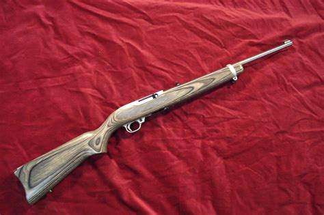 Ruger 10 22 Stainless Black Laminate Stock New For Sale