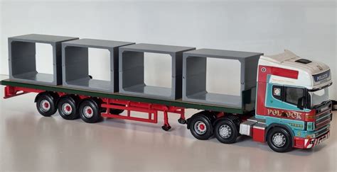 1 50 Scale Precast Culverts Truck Load CB Models