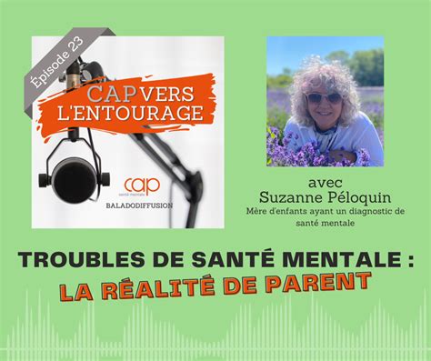 Épisode 23 Troubles de santé mentale la réalité de parent CAP