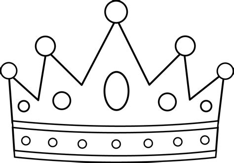 Princess Tiara Coloring Page - BubaKids.com