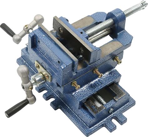 Kimllier Cross Slide Drill Press Vise 2 Way X Y Heavy Duty Clamp