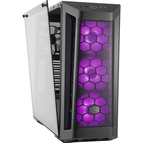 Coolermaster Cooler Master Masterbox Mb Rgb Black Mid Tower Case Atx