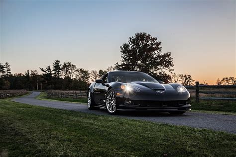 Black Chevrolet Corvette C6 Z06 HD wallpaper | Wallpaper Flare