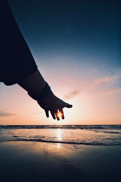 Premium Photo Low Section Of Person On Beach