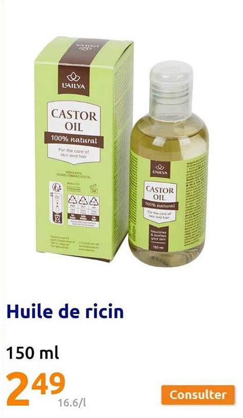 Promo Huile De Ricin Chez Action Icatalogue Fr