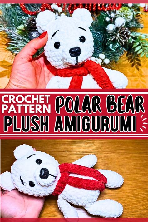 Free Crochet Polar Bear Patterns Diyscraftsy