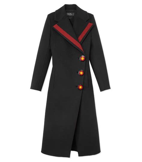 Salvatore Ferragamo Stripe Coat