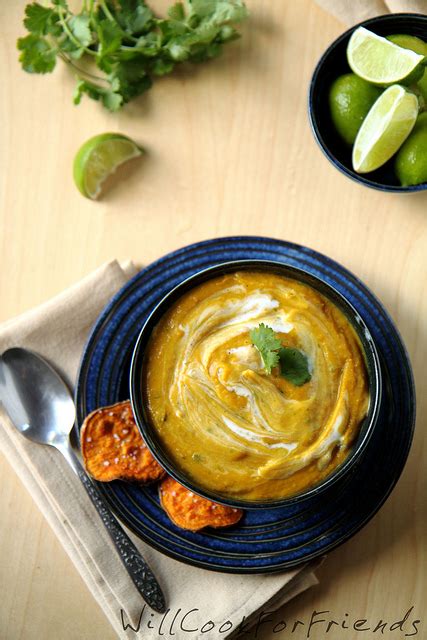 Curried Sweet Potato Soup Will Cook For Friends