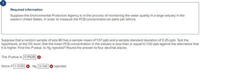 Solved Required Information Suppose The Environmental Chegg