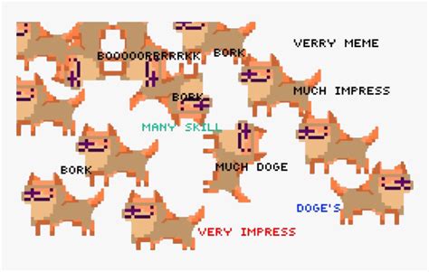 Shiba Inu Doge Meme Png Clipart, Transparent Png - kindpng