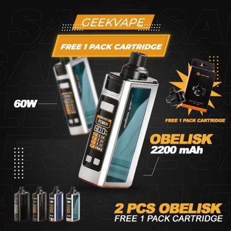 Jualvape Paket Geekvape Obelisk