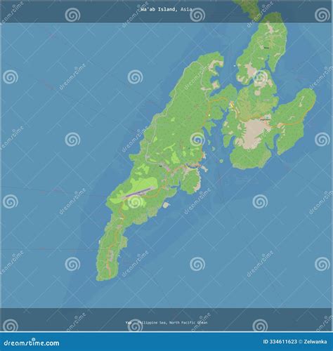 Yap Federated States Of Micronesia Silhouette Map With Transparent