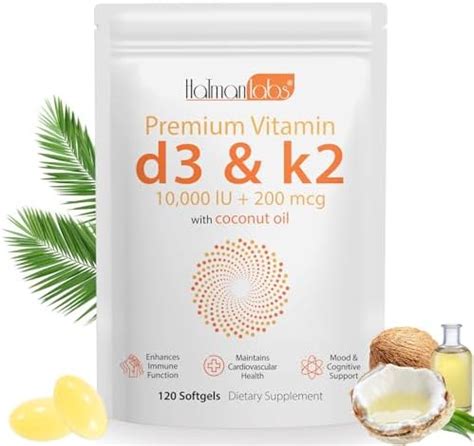 Amazon Pslalae In Vitamin D K Supplement Coconut Oil