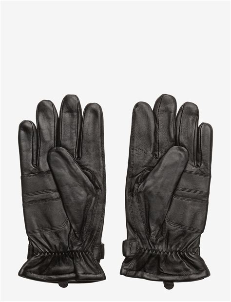 Barbour Barbour Burnished Leather Thinsulate Glove Black 900 Kr