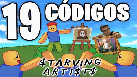 19 Códigos de STARVING ARTISTS ARTISTAS HAMBRIENTOS activos