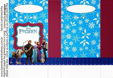 Frozen Bolsas De Papel Para Imprimir Gratis Ideas Y Material Gratis