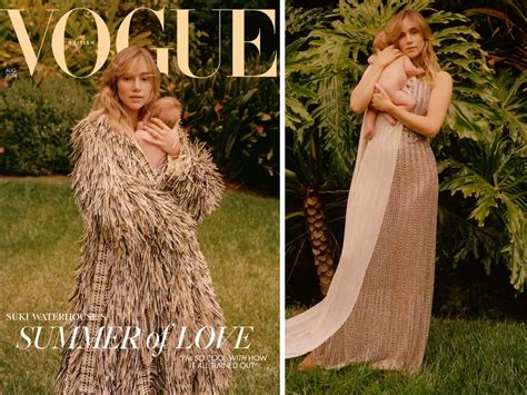 Suki Waterhouse Covers British Vogue With Her And Robert Pattinson S