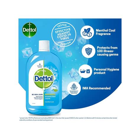 Dettol Menthol Cool Disinfectant Liquid Ml Price Uses Side