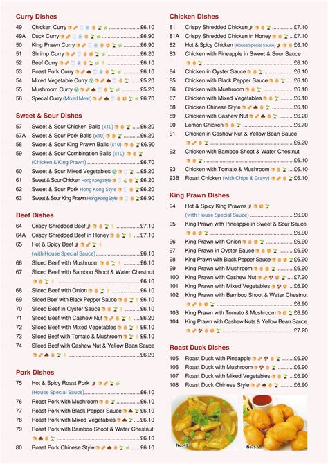 Menu at Beijing House fast food, Ashford