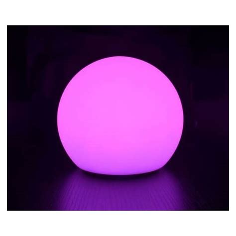 Illuminated Ball 20cm Led Wireless Waterproof Rechargeable