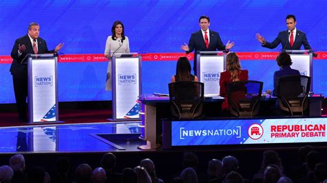 Haley Takes Shots From Desantis Ramaswamy In Combative Gop Debate