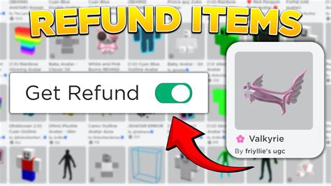 How To REFUND ITEMS On ROBLOX To Get Your ROBUX Back 2024 YouTube