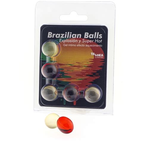 5 BRAZILIAN BALLS EXPLOSION DE AROMAS GEL EXCITANTE EFECTO