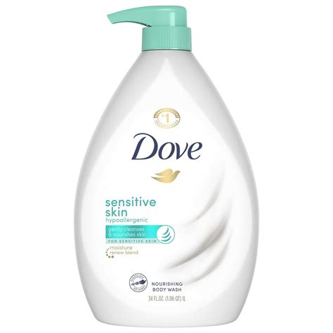 Dove Body Wash Sensitive Skin 34 Oz