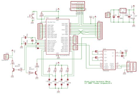 Digital Alarm Clock Using PIC | Circuit Schematic learn