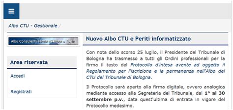 Iscrizione AllAlbo Telematico Dei CTU AFMEL