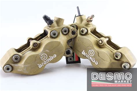 Brembo Gold Front Brake Calipers Ducati Desmo Market