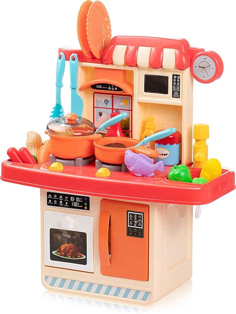 Czemo Ensemble De Jouets De Cuisine Pour Enfants Accessoires De Cuisine