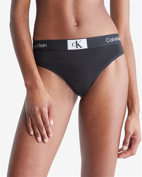 Calvin Klein 1996 Modern Thongs Black Calvin Klein Hong Kong