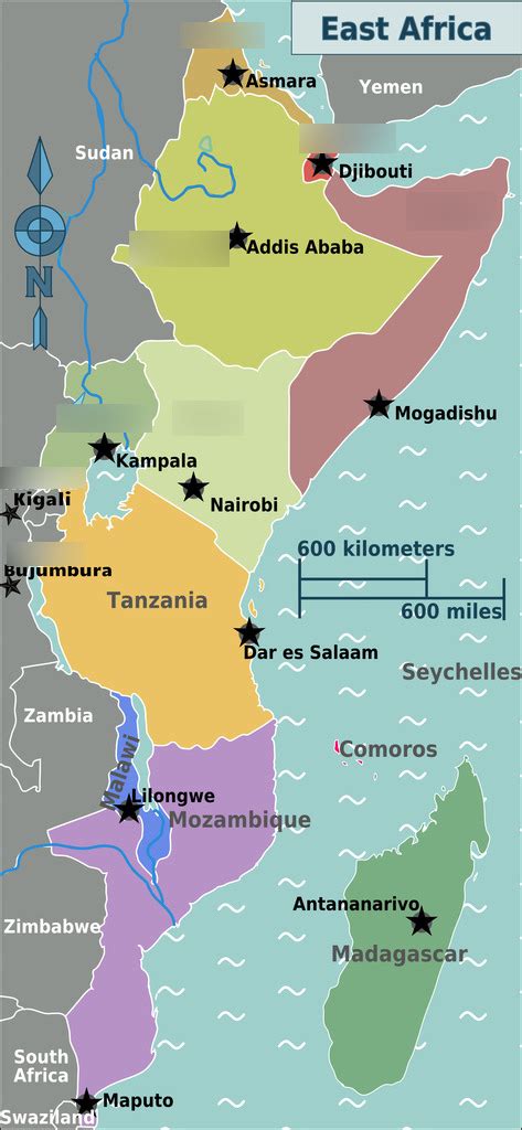 Glst Geography East Africa Countries Pt Diagram Quizlet